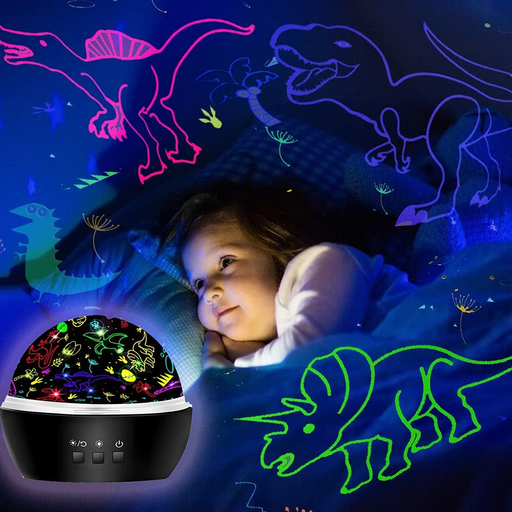 Dinosaur Night Light Projector