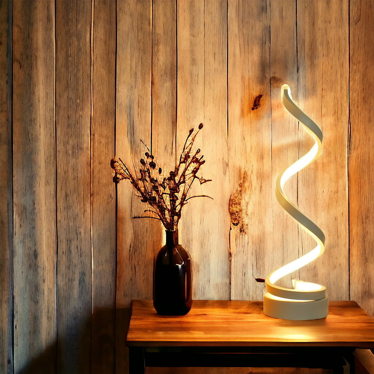 3 Way Dimming Spiral Lamp Set