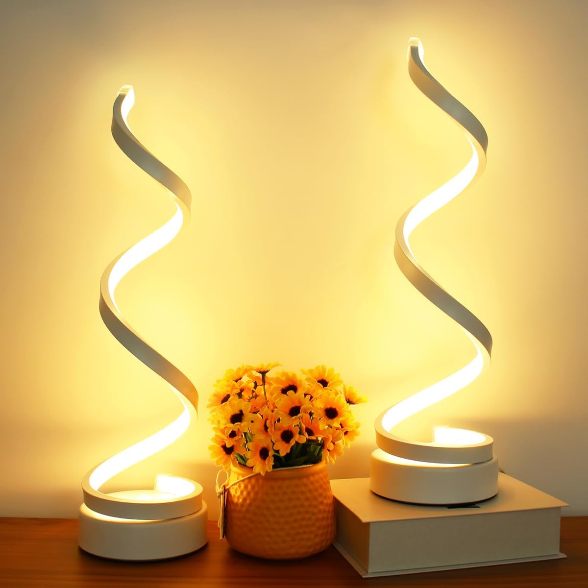 3 Way Dimming Spiral Lamp Set