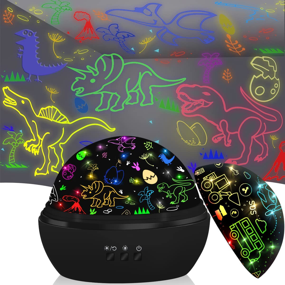 Dinosaur Night Light Projector